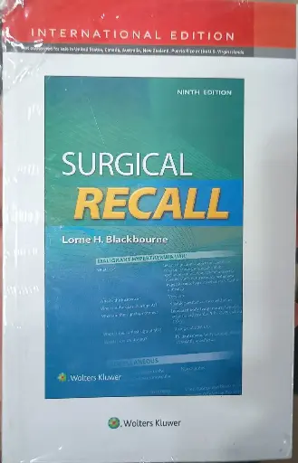 SURGICAL RECALL 9th Edition